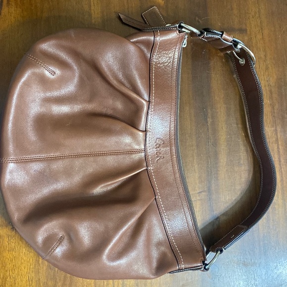 Beautiful brown Coach purse - Picture 5 of 11